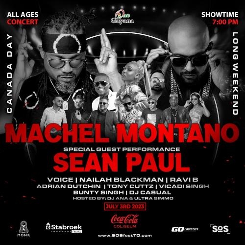 MACHEL MONTANO + SEAN PAUL &  FRIENDS LIVE IN CONCERT