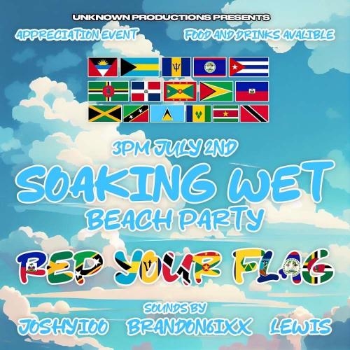 SOAKING WET BEACH PARTY