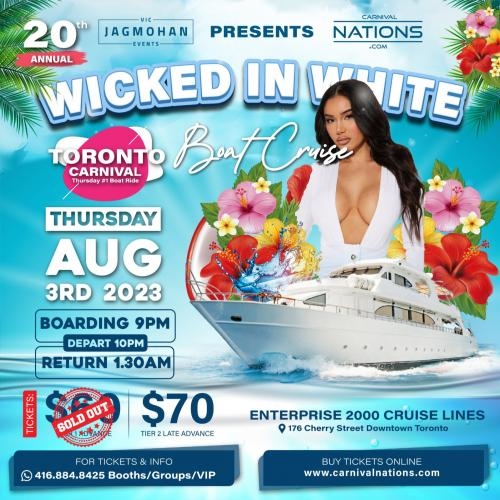 WICKED IN WHITE  - Toronto Carnival Thursday