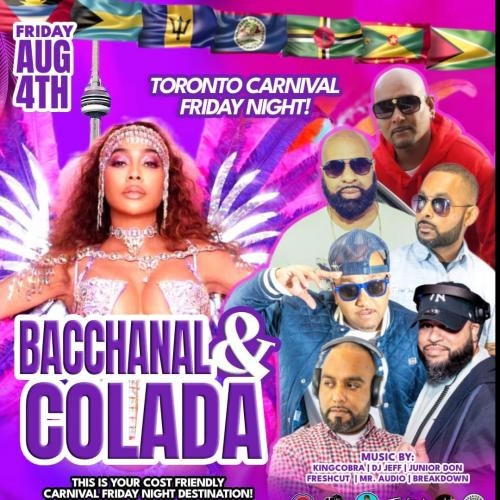BACCHANAL & COLADA