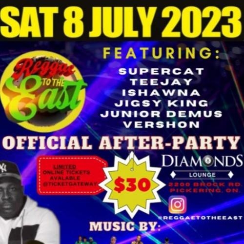 Reggae to the East After Dark