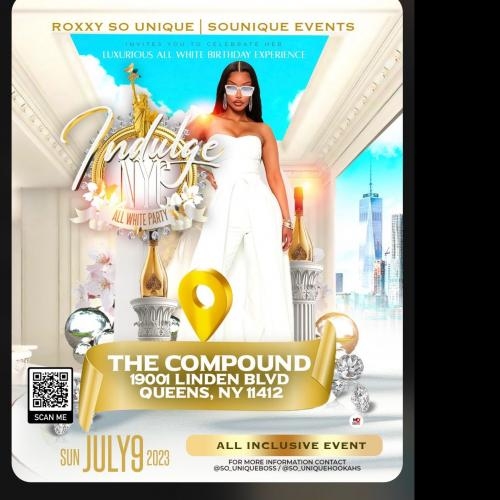 INDULGE NYC23 THE ULTIMATE ALL WHITE BIRTHDAY EXPERIENCE.