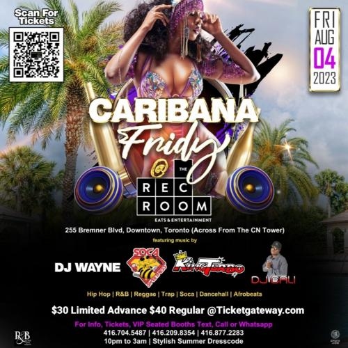 Caribana Friday At The Rec Room 