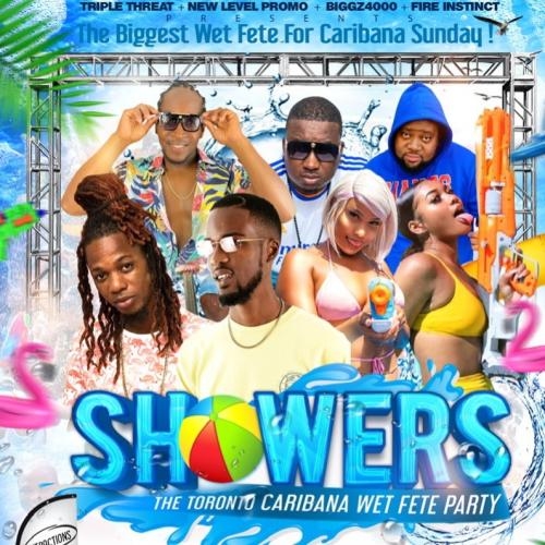 Showers 2023 The Wet fete | Caribana Sunday Aug 6