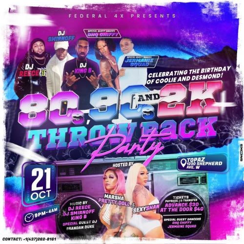 FEDERAL ThrowBack Party