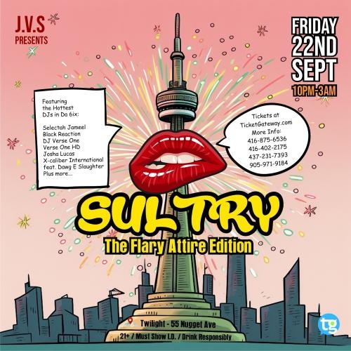 SULTRY | THE FLARY ATTIRE EDITION