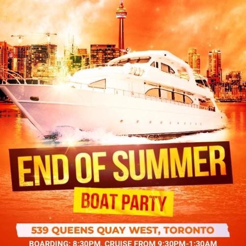 Toronto Labour Day Boat Party