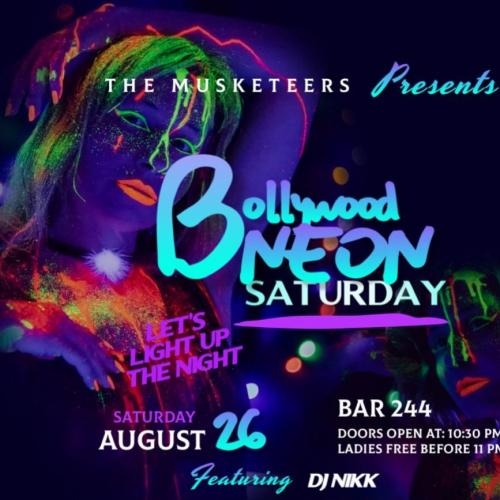 Bollywood Neon Saturday