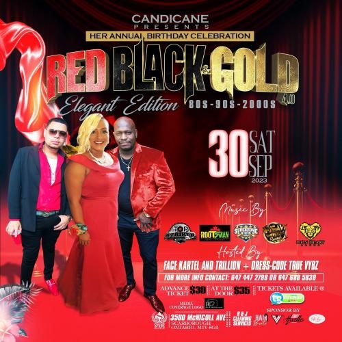 RED BLACK & GOLD 4.0