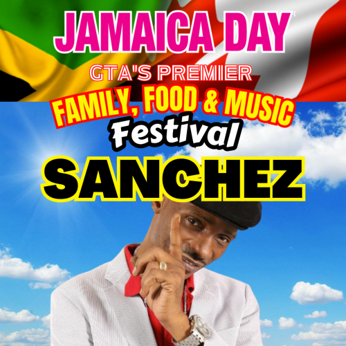 JAMAICA DAY SATURDAY AUG. 26th WITH SANCHEZ