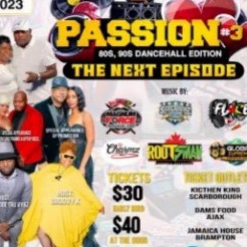 Passion - 80s 90s DanceHall Edition