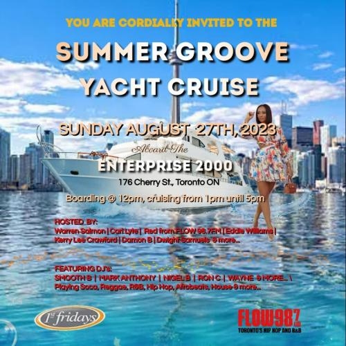 Summer Groove Yacht Cruise 2023