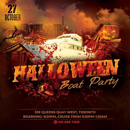 Toronto Boat Party Halloween Edition 