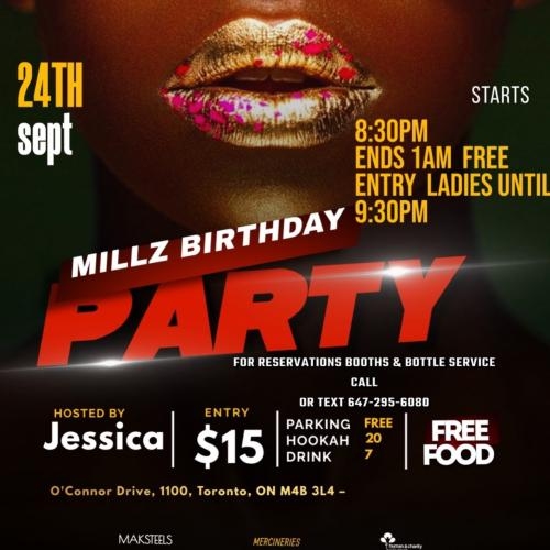 Millz Birthday Party