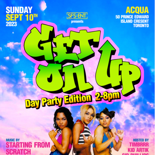 GET ON UP (DAY PARTY) - 90S R&B AND HIP HOP - SUNDAY SEPT 10 2023