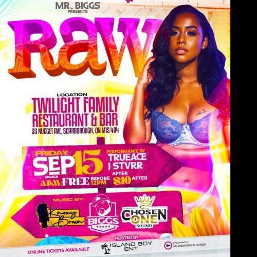 RAW Pop Up Party