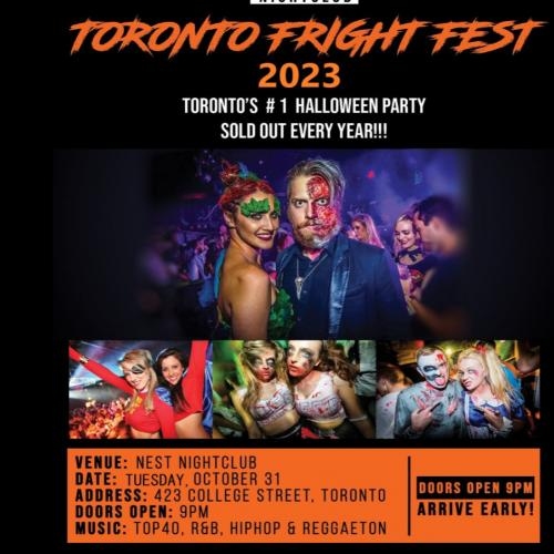 Toronto Halloween Night @ Nest Nightclub 