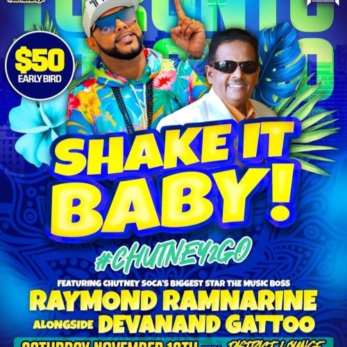 Shake It Baby! Chutney2Go Saturday 