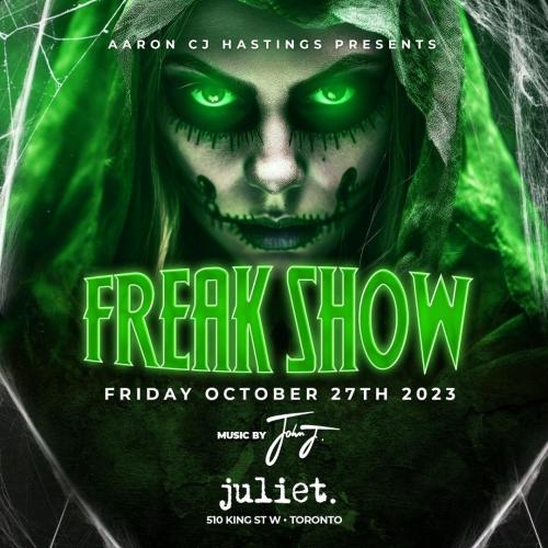 THE FREAK SHOW HALLOWEEN COSTUME BASH