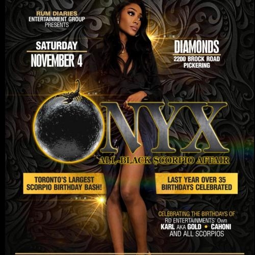 ONYX ALL BLACK SCORPIO AFFAIR 