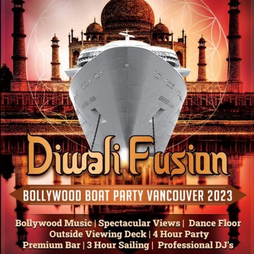DIWALI FUSION BOLLYWOOD BOAT PARTY VANCOUVER