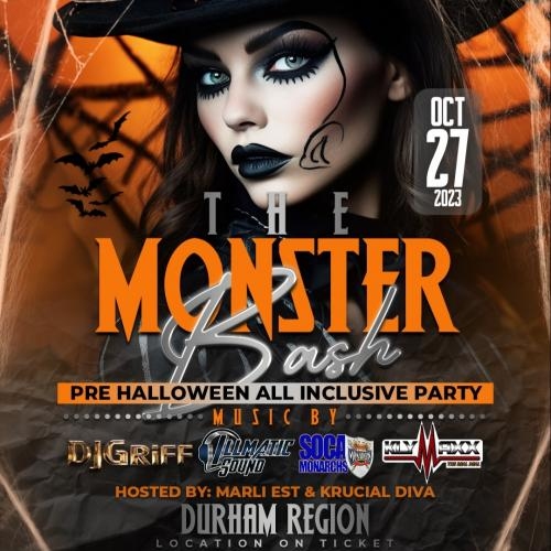 THE MONSTER BASH Pre Halloween Party