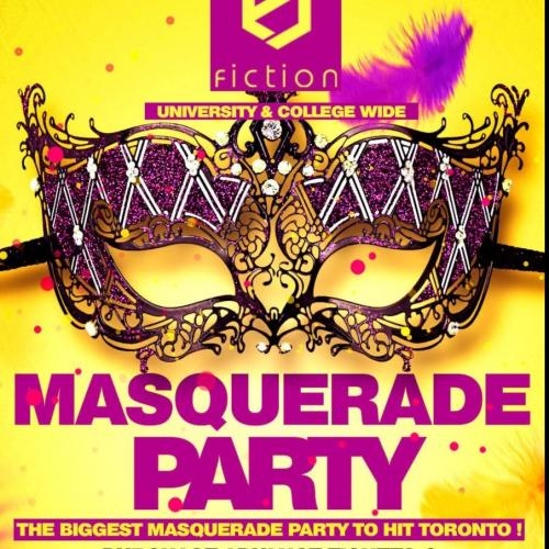 MASQUERADE PARTY @ FICTION NIGHTCLUB | FRIDAY OCT 20