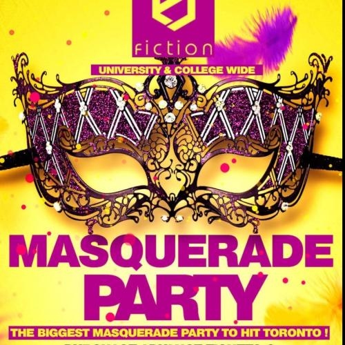 MASQUERADE PARTY @ FICTION NIGHTCLUB | FRIDAY OCT 20 