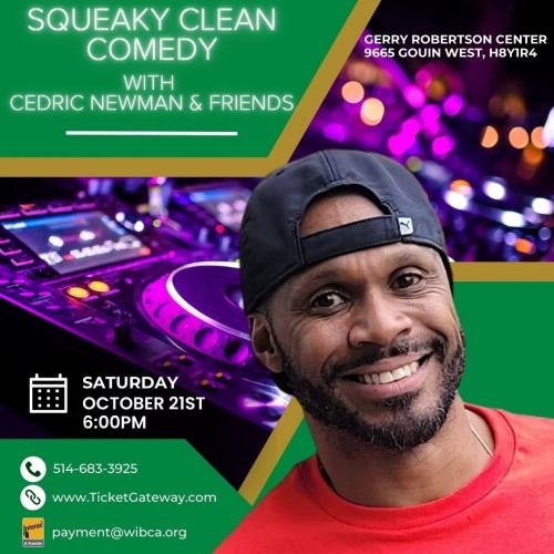 SQUEAKY CLEAN COMEDY presented by BigWill & WIBCA 