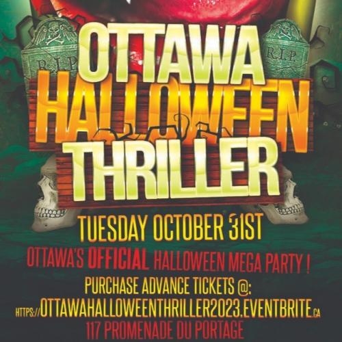 18+ | OTTAWA HALLOWEEN THRILLER 2023 @ MARDI GRAS NITECLUB | OFFICIAL MEGA PARTY! 