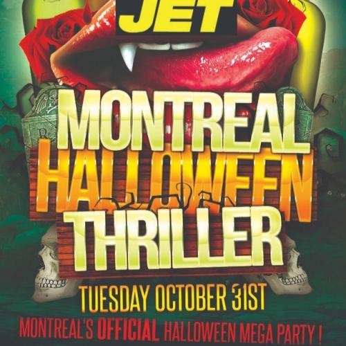 MONTREAL HALLOWEEN THRILLER 2023 @ JET NIGHTCLUB | OFFICIAL MEGA PARTY! 