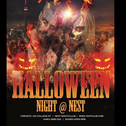 Toronto Halloween Night @ Nest Nightclub 