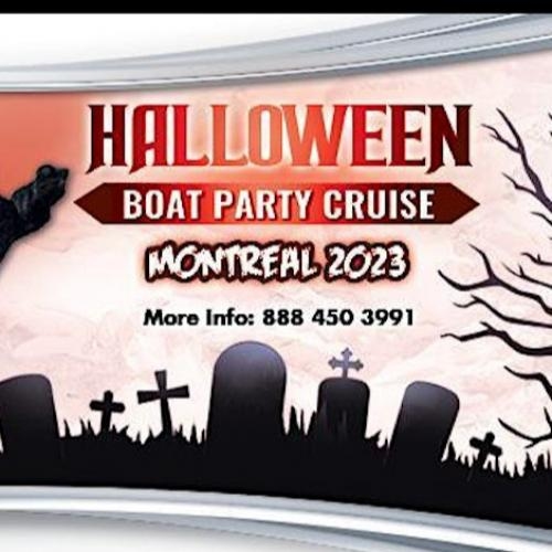 HALLOWEEN BOAT PARTY CRUISE MONTREAL 2023 | EXCLUSIVE BOAT PARTY 