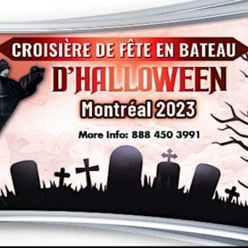 Croisière de Fête en Bateau d'Halloween Montréal 2023 