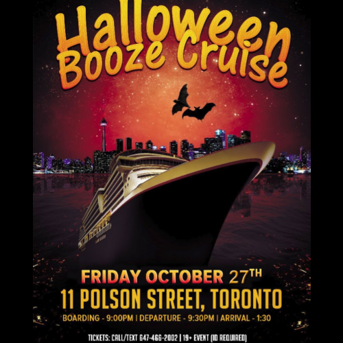 Tdotclub Halloween Friday Booze Cruise 2023