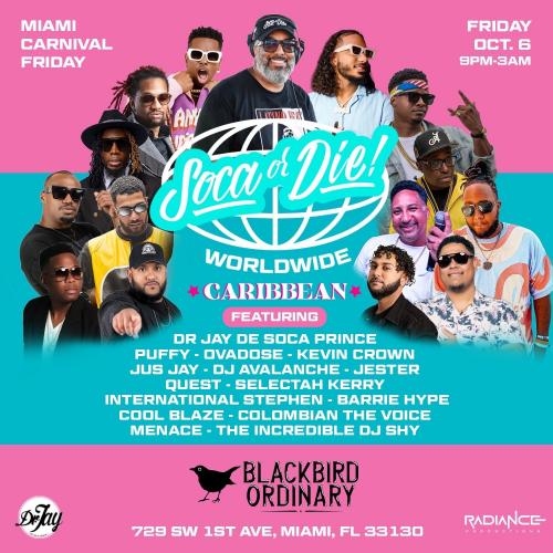 Soca Or Die - Caribbean | Miami Carnival