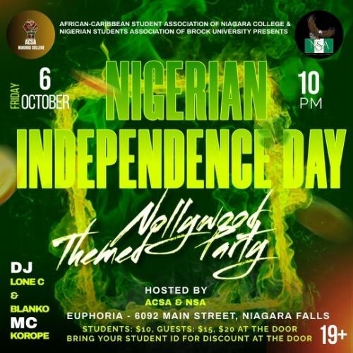 Nigerian Independence Day Y2k Party