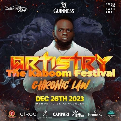 ARTISTRY | THE KABOOM FESTIVAL | CHRONIC LAW