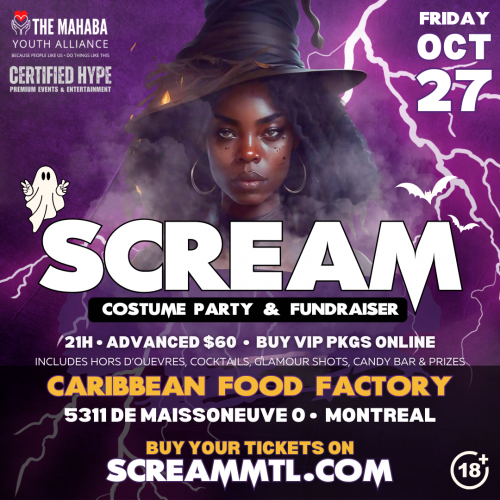 Scream ft. Massive B (Fundraiser & Costume Party)
