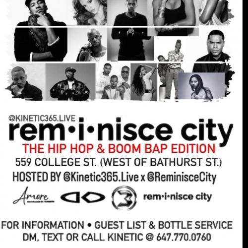 REMINISCE CITY SATURDAY AT AMORE RESTO BAR