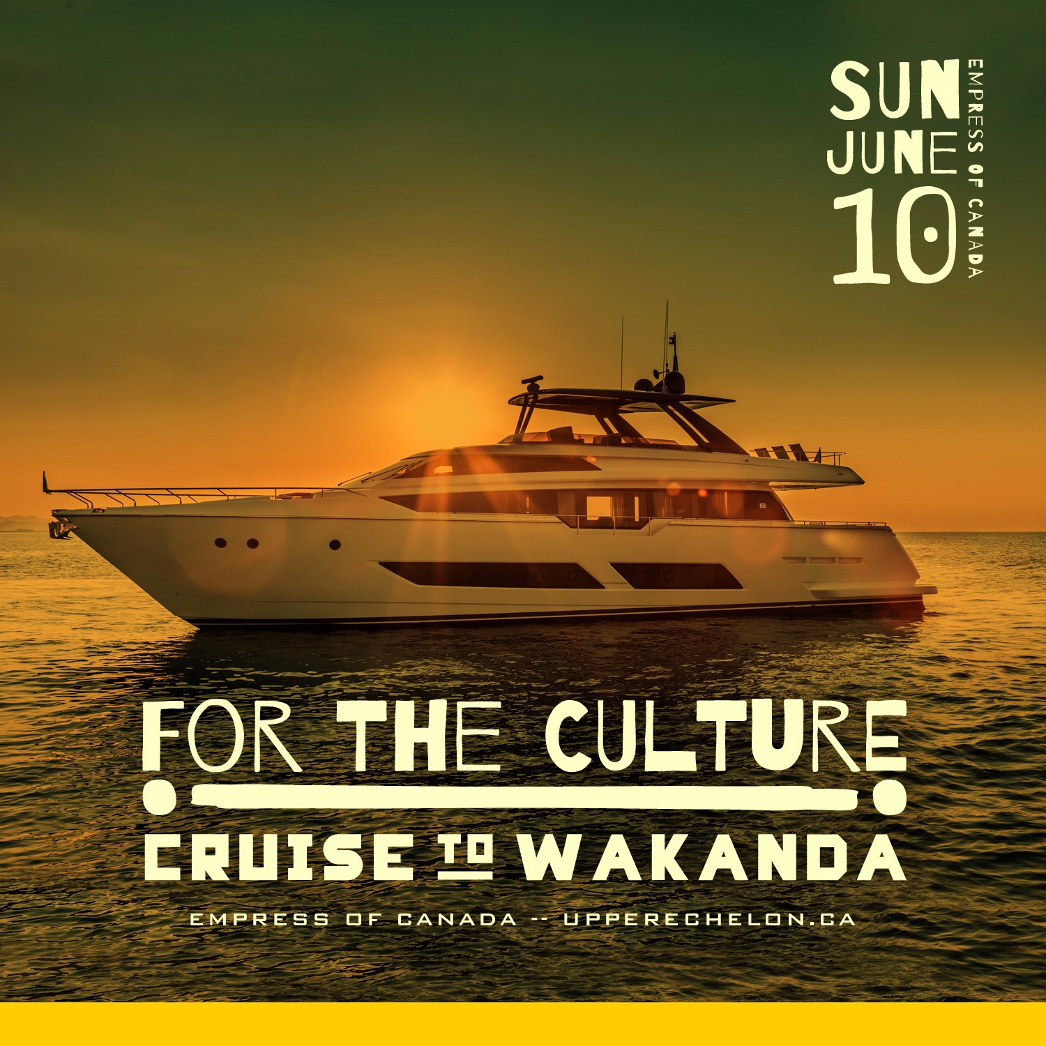 For The Culture | Cruise to Wakanda