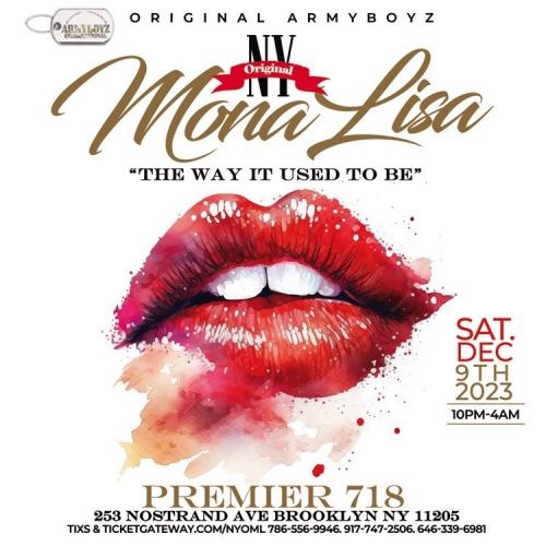 NY ORIGINAL MONA LISA PARTY