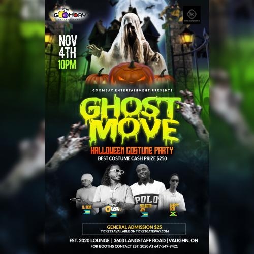 GHOST MOVE: HALLOWEEN COSTUME PARTY