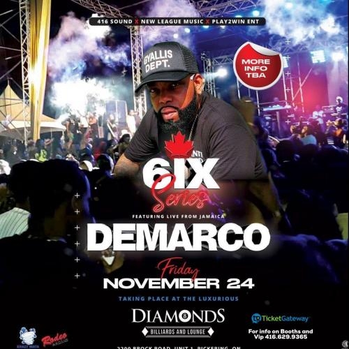 Demarco live / 6ix Sires party