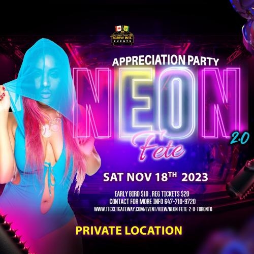 Neon Fete 2.0 Toronto