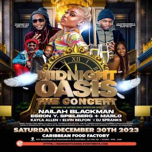 MIDNIGHT OASIS THE CONCERT