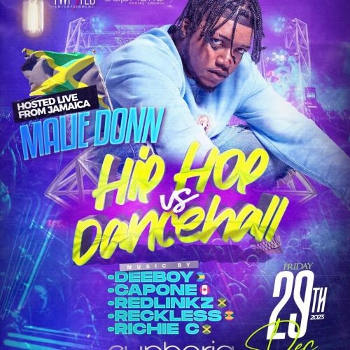 Hiphop Vs Dancehall Ft Malie Donn 