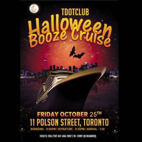 Tdotclub Halloween Friday Booze Cruise 2024