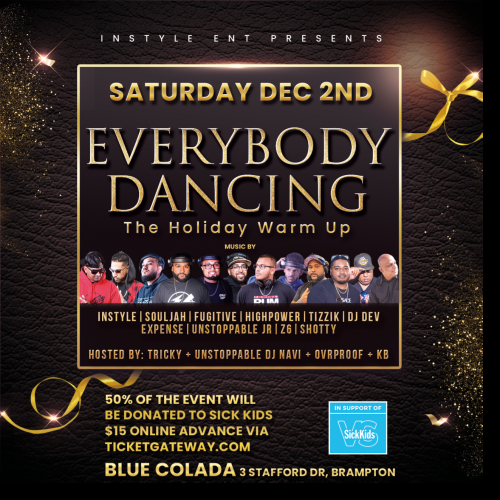 EVERYBODY DANCING - THE HOLIDAY WARM UP