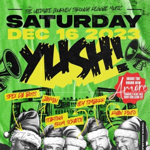 YUSH!!!  THE ULTIMATE JOURNEY THROUGH REGGAE MUSIC - DEC 16 2023